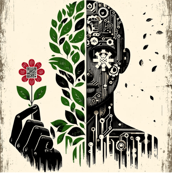 인간과 AI의 공존 이미지